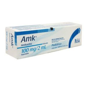 Amk 100 Mg Ampolleta Con 1X2 Ml
