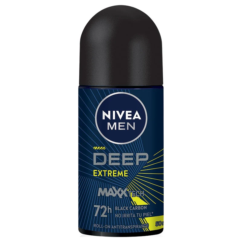 Desodorante Nivea Men Deep Extreme R-On 50 Ml - Imagen 3