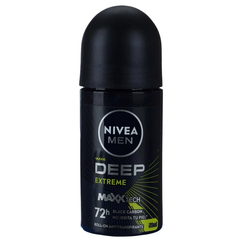 Desodorante Nivea Men Deep Extreme R-On 50 Ml - Imagen 6