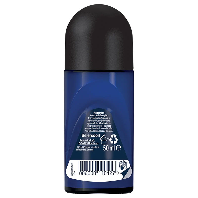 Desodorante Nivea Men Deep Extreme R-On 50 Ml - Imagen 8