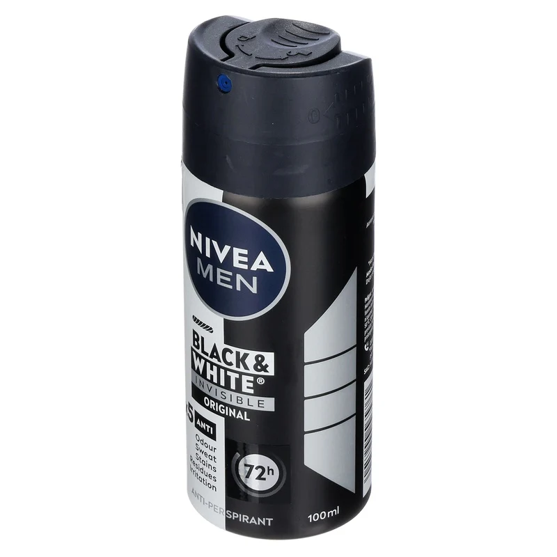 Desodorante Nivea Men Invisible Black & White Spray 100 Ml - Imagen 2