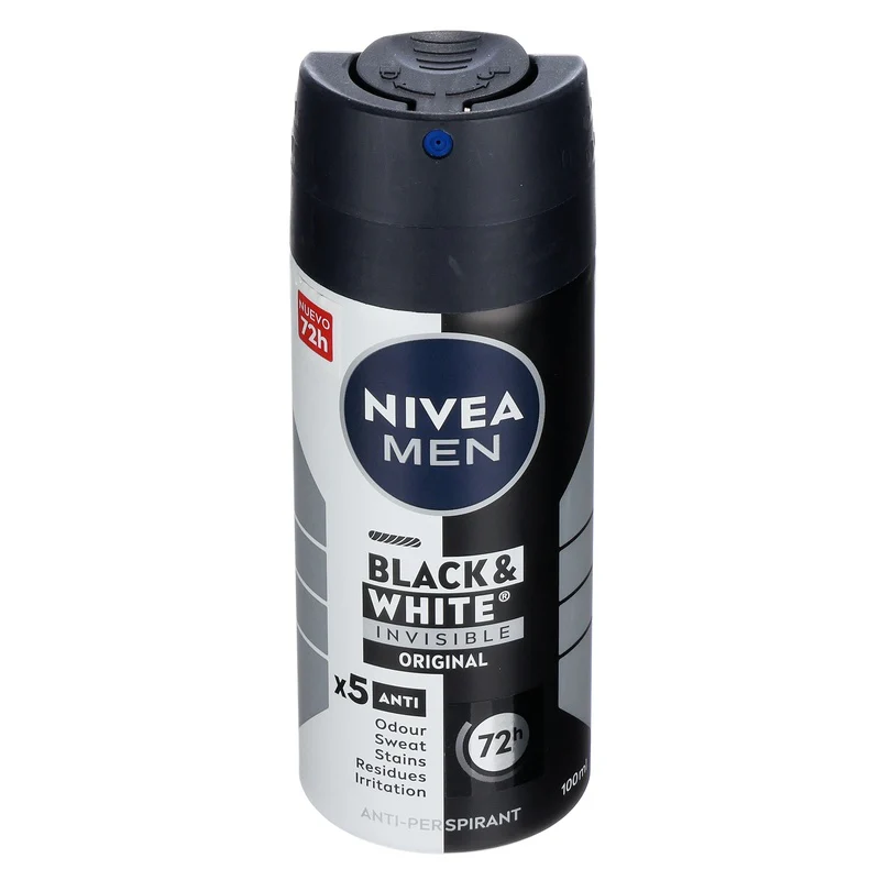 Desodorante Nivea Men Invisible Black & White Spray 100 Ml - Imagen 3