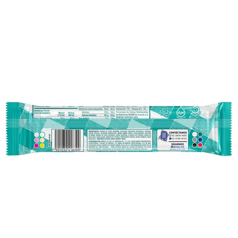 Donitas Espolvoreadas Con 8 Piezas 140 G