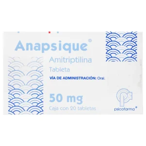 Anapsique 50 Mg Con 20 Tabletas