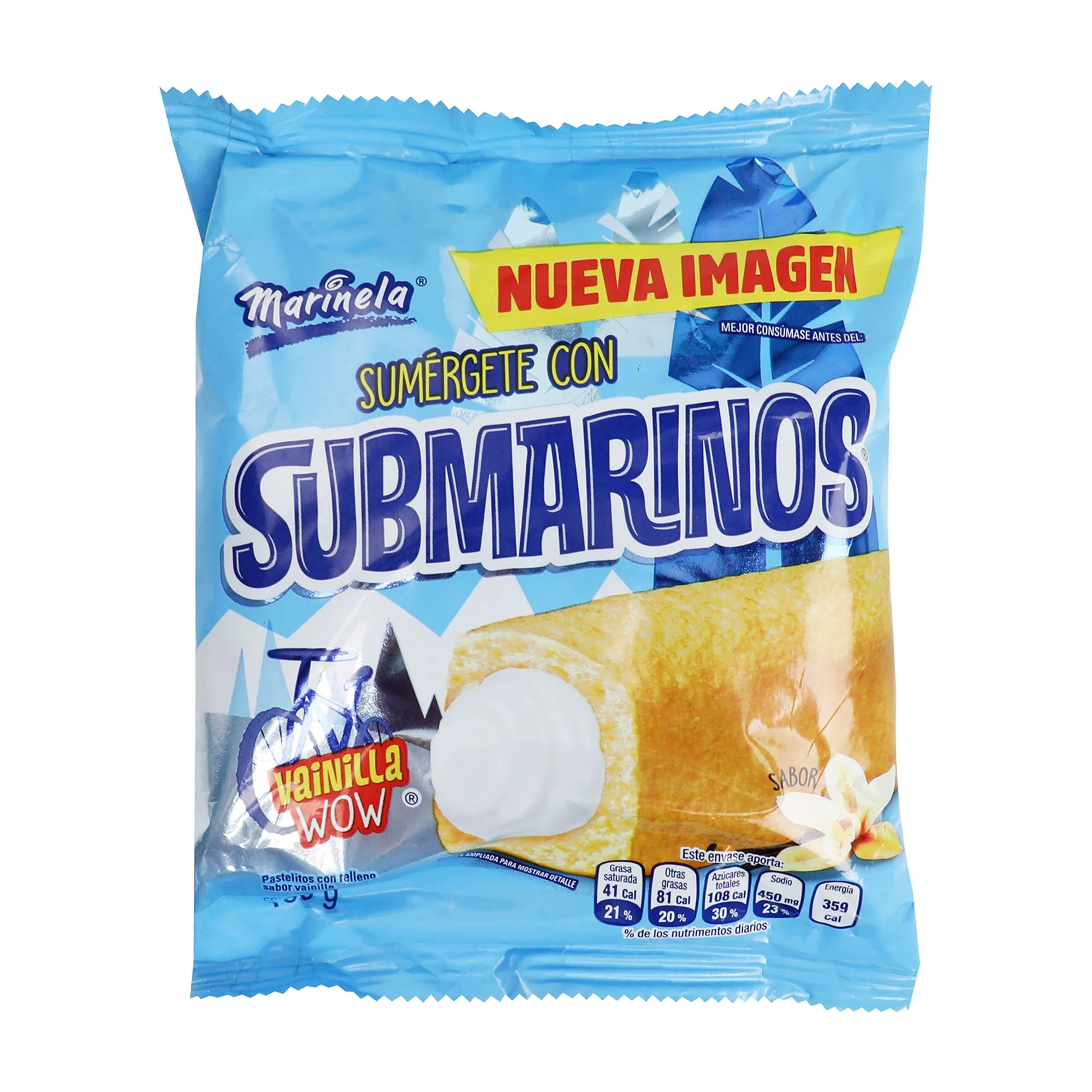 Submarinos Vainilla 105 G - Imagen 2