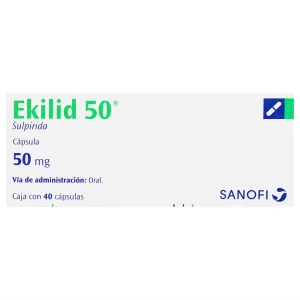 Ekilid 50 Mg Con 40 Capsulas