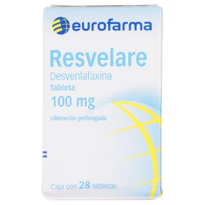 Resvelare 100 Mg Con 28 Tabletas Liberacion Prolongada